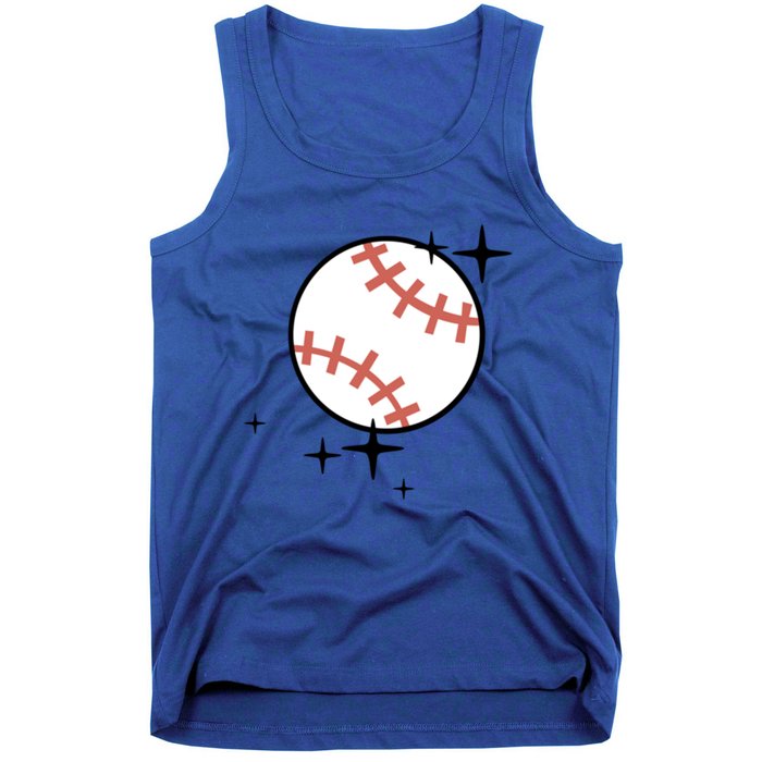 Somebodys Loud And Proud Baseball Mama Retro Pocket Cute Gift Tank Top