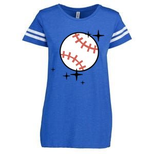 Somebodys Loud And Proud Baseball Mama Retro Pocket Cute Gift Enza Ladies Jersey Football T-Shirt