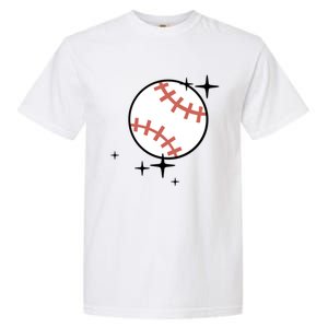 Somebodys Loud And Proud Baseball Mama Retro Pocket Cute Gift Garment-Dyed Heavyweight T-Shirt