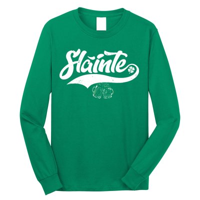 Slainte Irish Cheers Long Sleeve Shirt