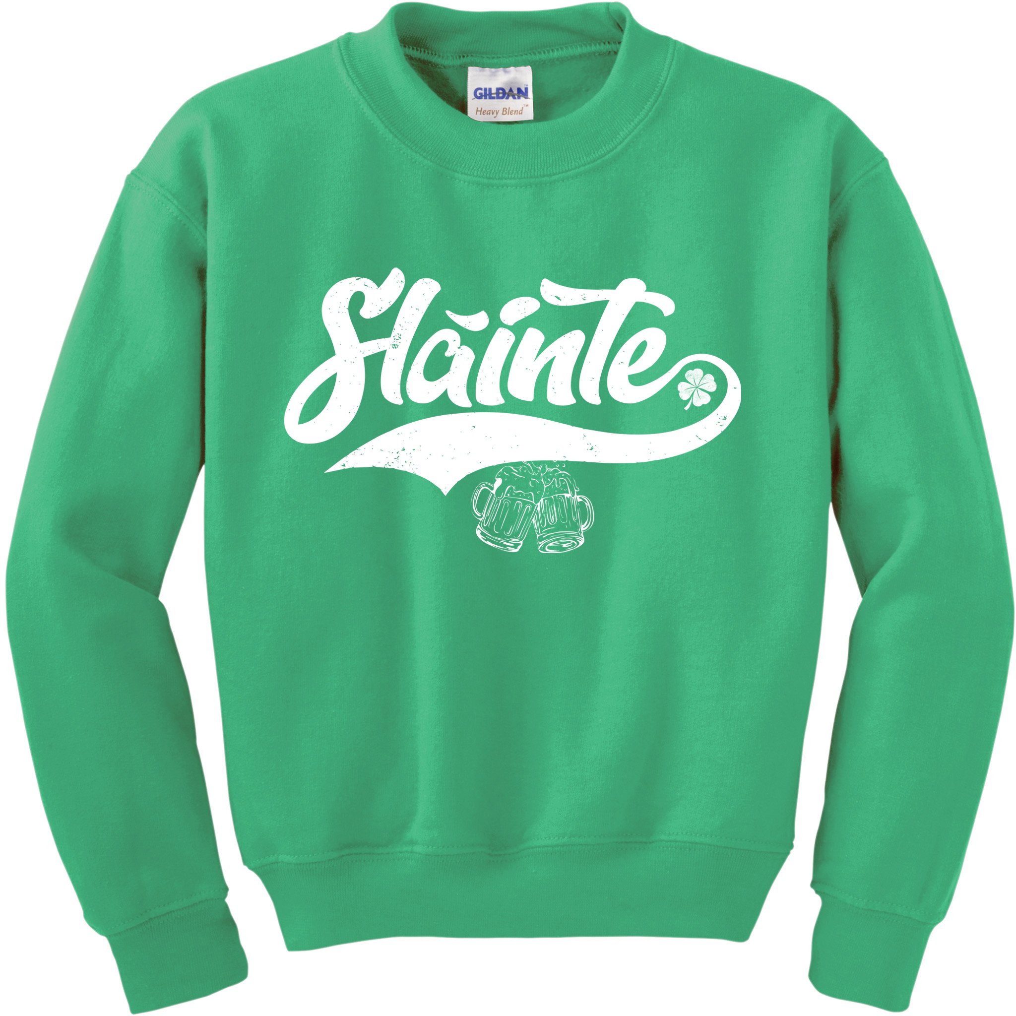Slainte Irish Cheers Kids Sweatshirt