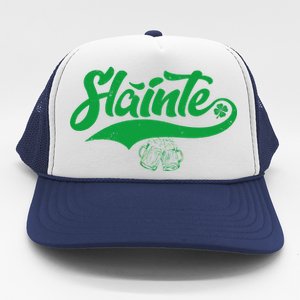 Slainte Irish Cheers Trucker Hat