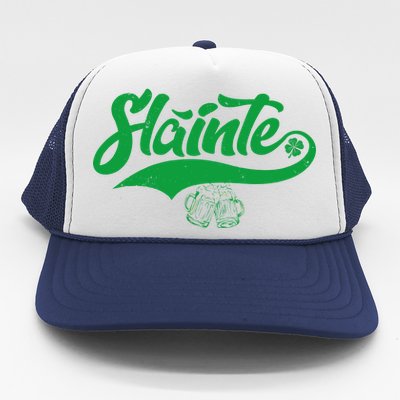 Slainte Irish Cheers Trucker Hat