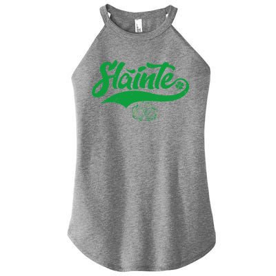 Slainte Irish Cheers Women’s Perfect Tri Rocker Tank