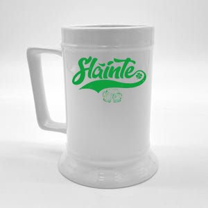 Slainte Irish Cheers Beer Stein