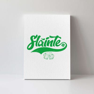 Slainte Irish Cheers Canvas