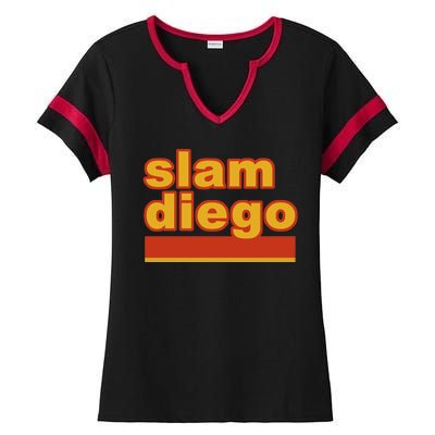 Slam Diego Ladies Halftime Notch Neck Tee