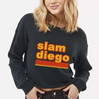 Slam Diego Cropped Pullover Crew