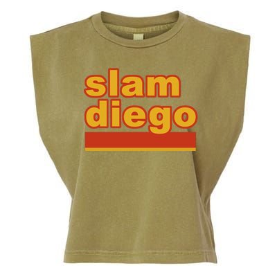 Slam Diego Garment-Dyed Women's Muscle Tee