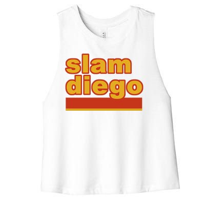 Slam Diego Women's Racerback Cropped Tank