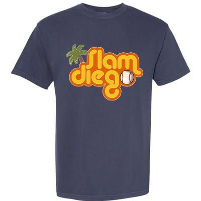 Slam Diego Tropical Baseball Garment-Dyed Heavyweight T-Shirt