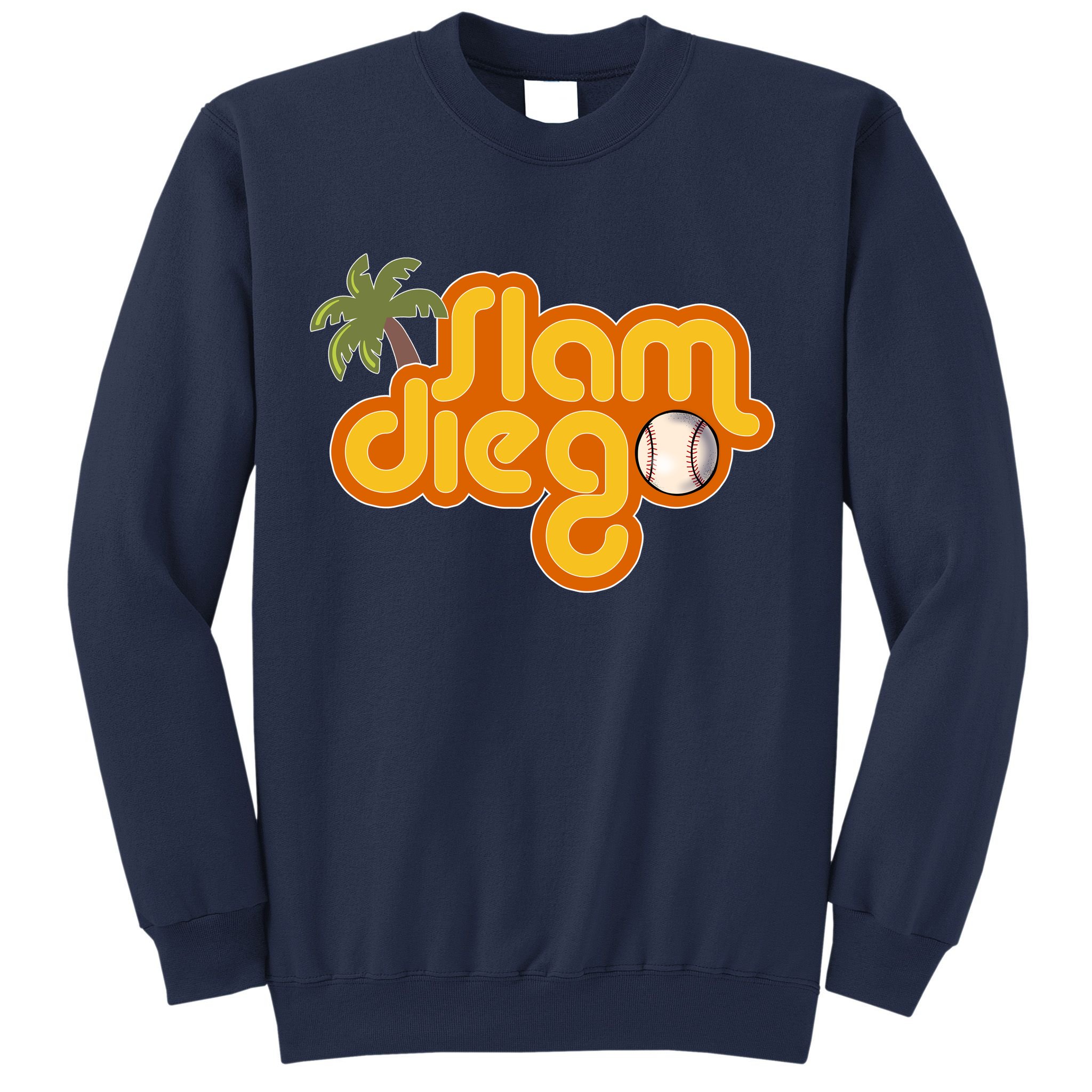 Slam Diego Tropical Baseball Sweatshirt