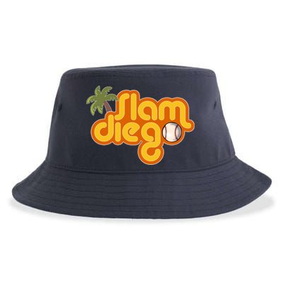 Slam Diego Tropical Baseball Sustainable Bucket Hat