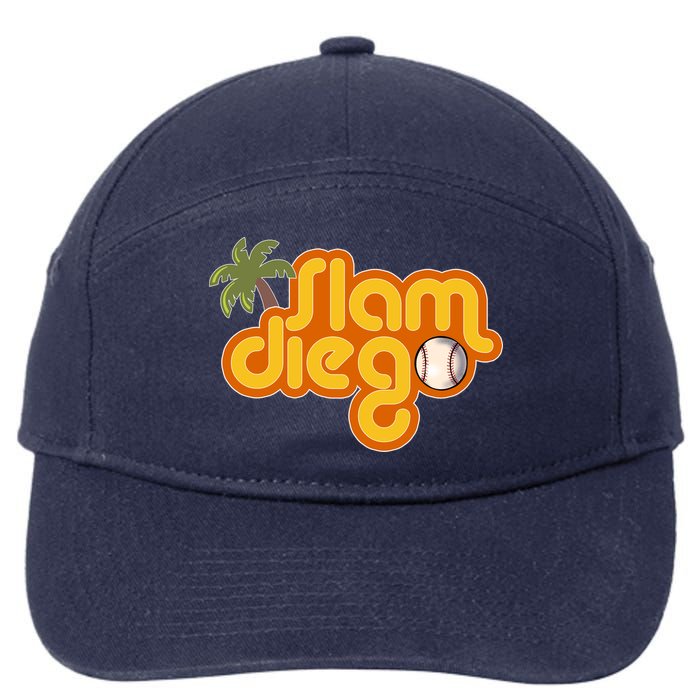 Slam Diego Tropical Baseball 7-Panel Snapback Hat