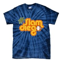 Slam Diego Tropical Baseball Tie-Dye T-Shirt