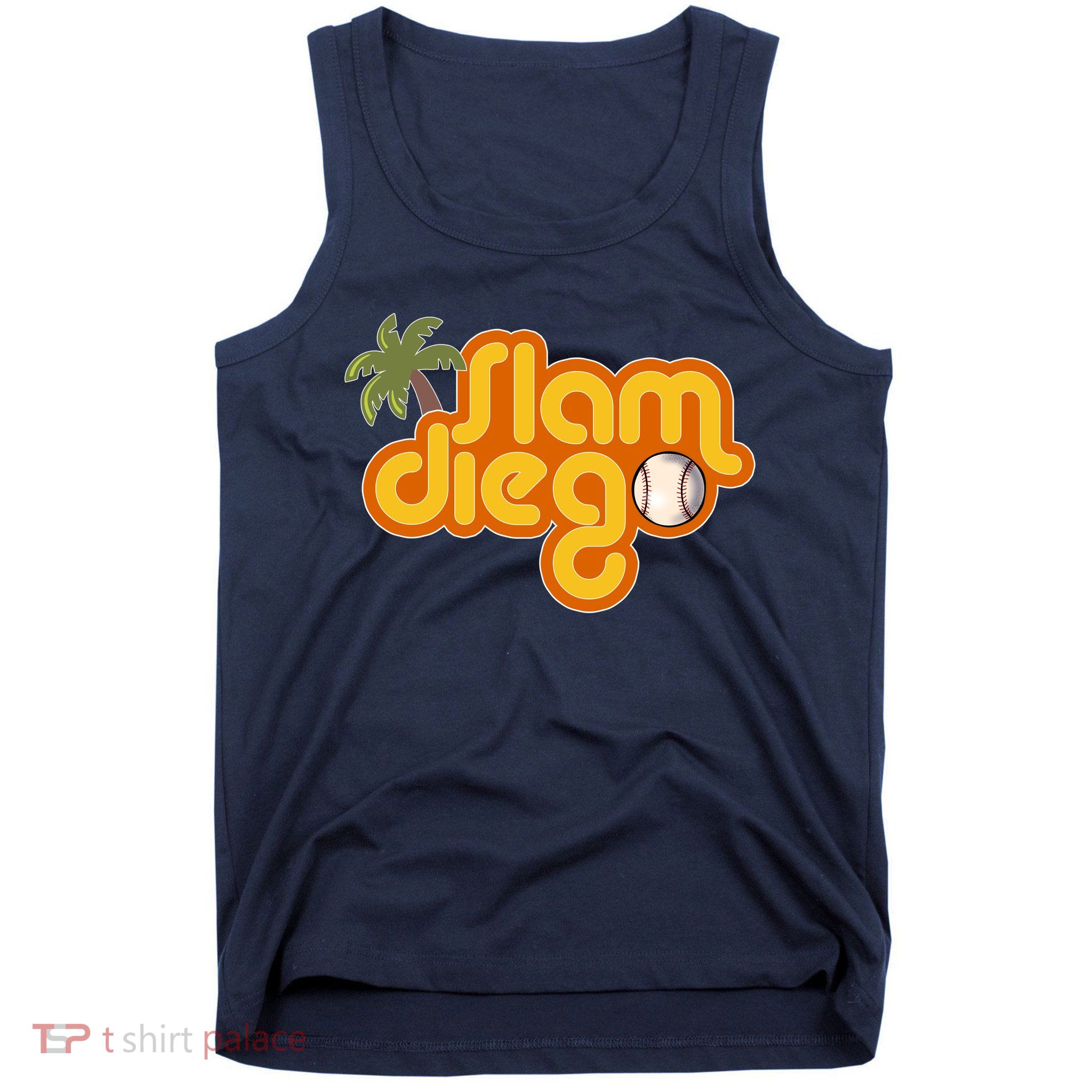 Slam Diego Tropical Baseball Tank Top