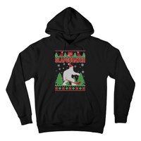 Slapsquatch Ugly Christmas Sweater Bigfoot Hoodie