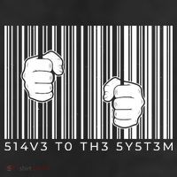 Slave To The System Barcode Cool Comfort Performance Bucket Hat