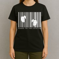 Slave To The System Barcode T-Shirt