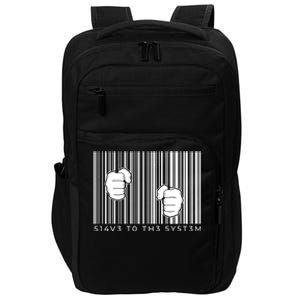 Slave To The System Barcode Impact Tech Backpack