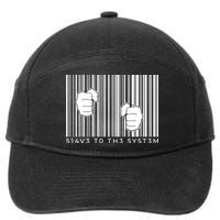 Slave To The System Barcode 7-Panel Snapback Hat