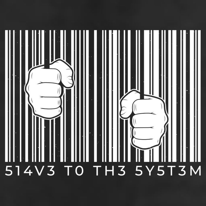 Slave To The System Barcode Adult Drive Performance Visor