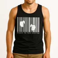Slave To The System Barcode Tank Top