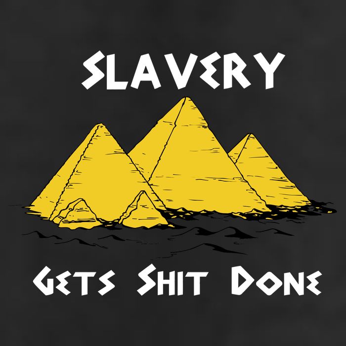 Slavery Gets Shit Done Adult Drive Performance Visor