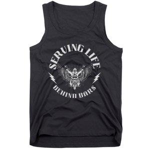 Serving Life Behind Bars Motorcycle Apparel Motorcycle Tank Top