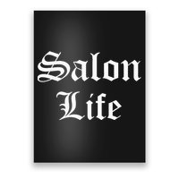 Salon Life Beautician Hairdresser Hairstylist Barber Poster