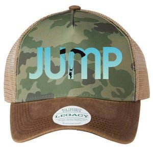 Skydiving Love Base Jumping For Skydivers Legacy Tie Dye Trucker Hat