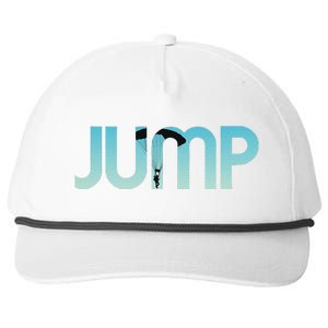 Skydiving Love Base Jumping For Skydivers Snapback Five-Panel Rope Hat