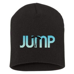 Skydiving Love Base Jumping For Skydivers Short Acrylic Beanie