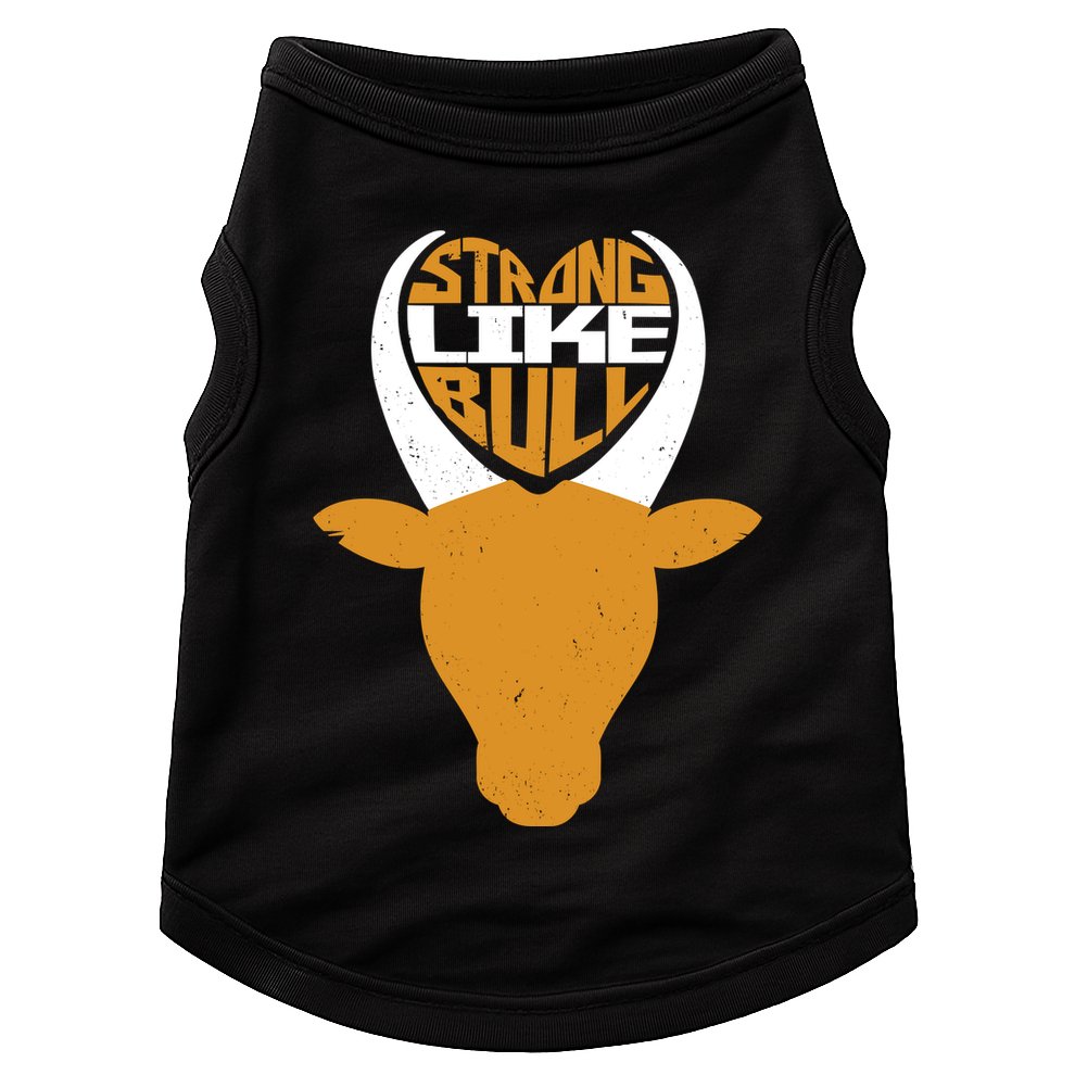 Strong Like Bull Doggie Tank