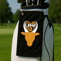 Strong Like Bull Golf Towel