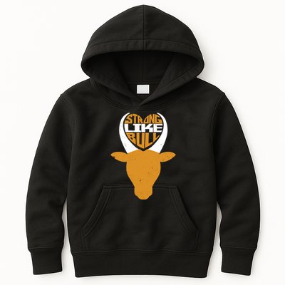 Strong Like Bull Kids Hoodie