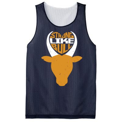 Strong Like Bull Mesh Reversible Basketball Jersey Tank