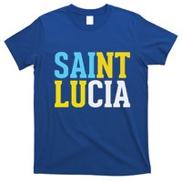 Saint Lucia Bold Color Block T-Shirt