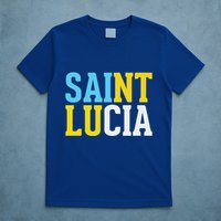 Saint Lucia Bold Color Block T-Shirt
