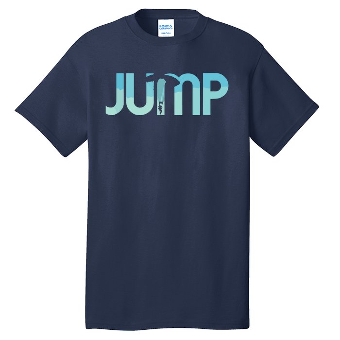 Skydiving Love Base Jumping Shirts For Skydivers Tall T-Shirt