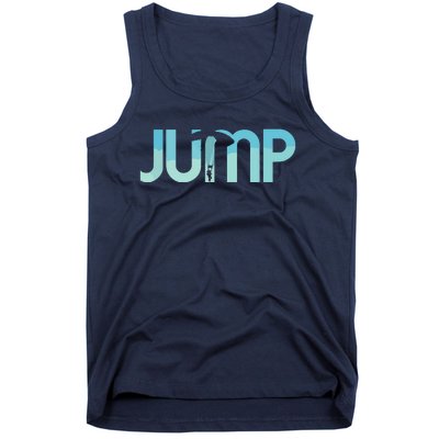 Skydiving Love Base Jumping Shirts For Skydivers Tank Top