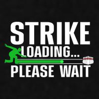 Strike Loading Bowling Bowler Player Funny Trending Ladies PosiCharge Tri-Blend Wicking Tank