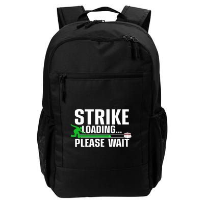 Strike Loading Bowling Bowler Player Funny Trending Backpack
