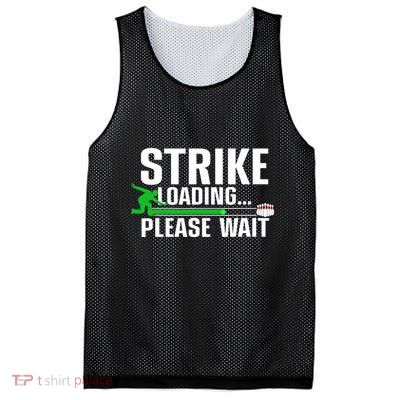 Strike Loading Bowling Bowler Player Funny Trending Mesh Reversible Basketball Jersey Tank