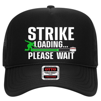 Strike Loading Bowling Bowler Player Funny Trending Trucker Hat