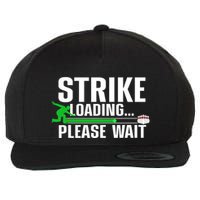 Strike Loading Bowling Bowler Player Funny Trending Wool Snapback Cap
