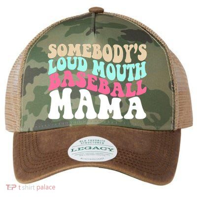 Somebody's Loudmouth Basketball Mama Mothers Day Legacy Tie Dye Trucker Hat