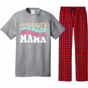 Somebody's Loudmouth Basketball Mama Mothers Day Pajama Set