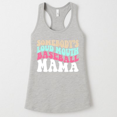 Somebody's Loudmouth Basketball Mama Mothers Day Womens Tank Top