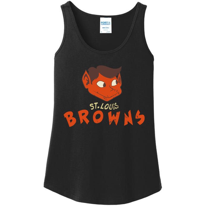 St. Louis Browns Major League Baseball Team 1902 Ladies Essential Tank